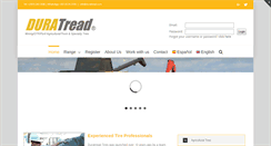Desktop Screenshot of duratread.com